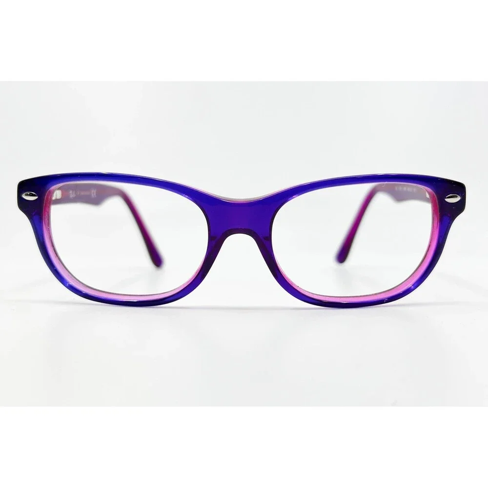 Ray-Ban Eyeglasses Kids Purple Pink RB 1555 3666 48-16-130